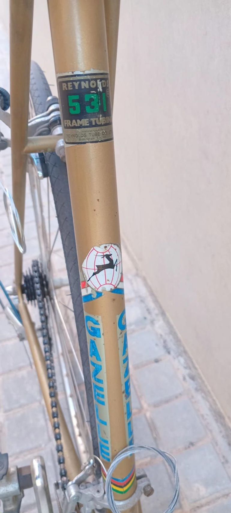 Brugt Gazelle Custom Simplex Vintage 1970 Road & Gravel — billede 6 af 7