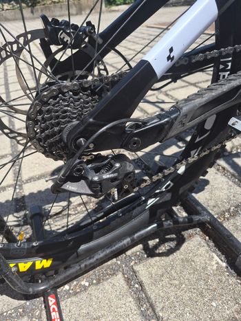 CUBE Two15 SRAM GX 2022 Mountainbike usato, Bianco — immagine 12 di 14