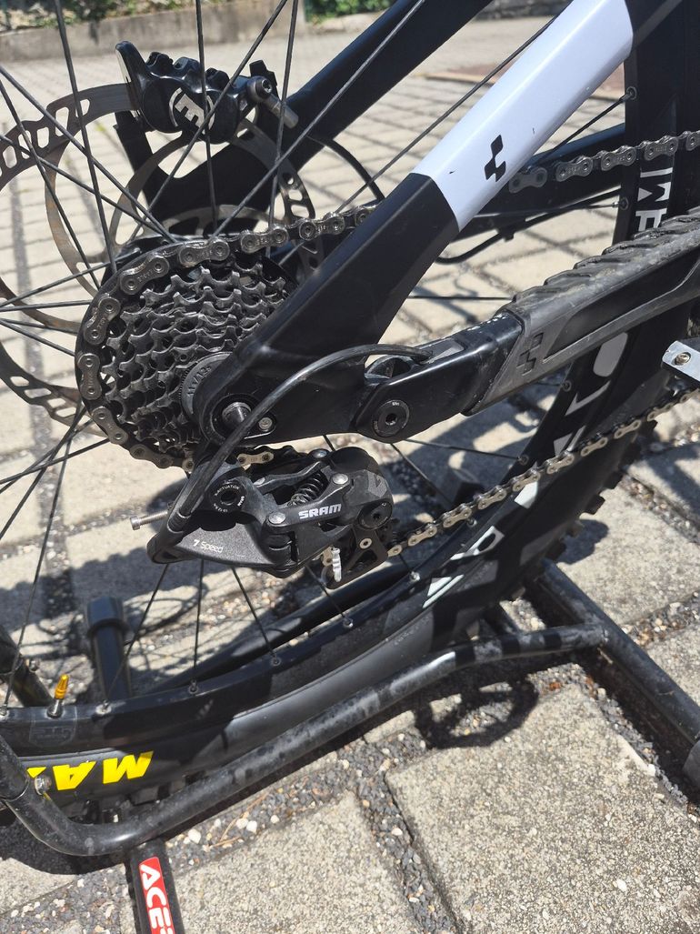 CUBE Two15 SRAM GX 2022 Mountainbike usato, Bianco — immagine 12 di 14