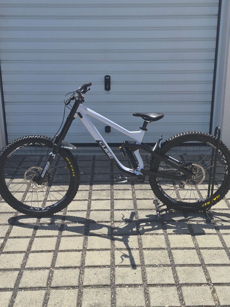 CUBE Two15 SRAM GX 2022 Mountainbike usato, Bianco — immagine 2 di 14