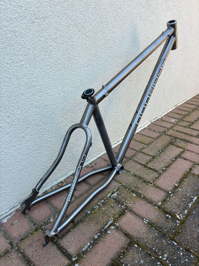Gebrauchtes Paduano Custom Frameset 2008 Mountainbike, Hellgrau — Bild 3 von 15
