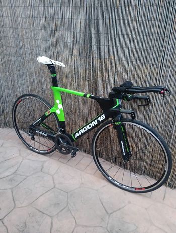 Gebrauchtes Argon 18 Custom Shimano Ultegra 2018 Road & Gravel, Grün — Bild 2 von 7