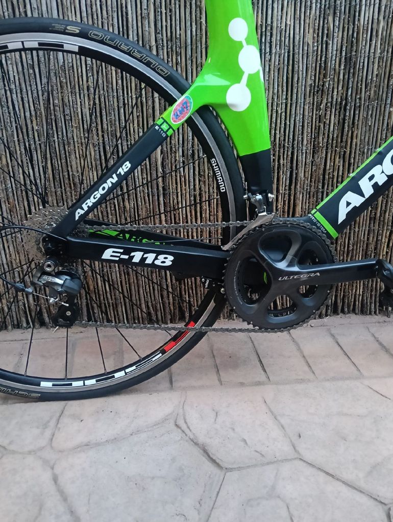 Gebrauchtes Argon 18 Custom Shimano Ultegra 2018 Road & Gravel, Grün — Bild 3 von 7