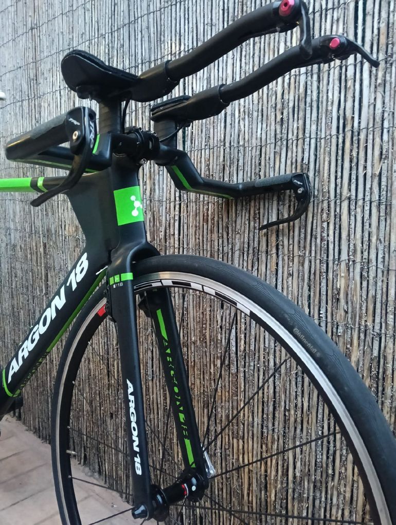Gebrauchtes Argon 18 Custom Shimano Ultegra 2018 Road & Gravel, Grün — Bild 7 von 7