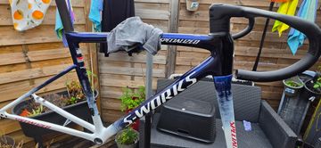 Used Specialized SL8 SOUDAL Frameset 2026 Road & Gravel, Blue — image 2 of 8