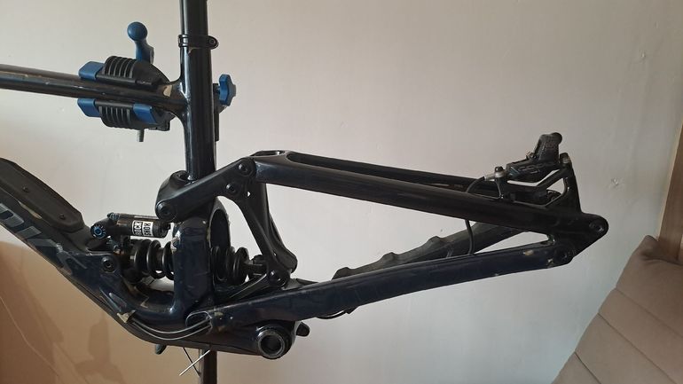 S Works Custom Frameset 2024 Mountainbike usato, Blu — immagine 5 di 5
