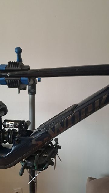 Used Specialized S Works Custom Frameset 2024 Mountainbike, Blue — image 4 of 5