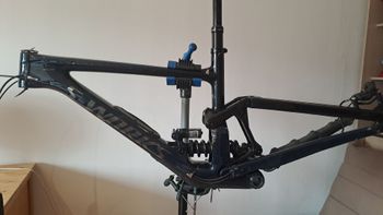 S Works Custom Frameset 2024 Mountainbike usato, Blu — immagine 2 di 5