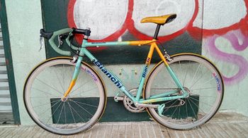 Used Bianchi Custom Campagnolo Mirage 1999 Road & Gravel, Green — image 2 of 6