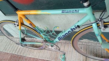 Used Bianchi Custom Campagnolo Mirage 1999 Road & Gravel, Green — image 4 of 6