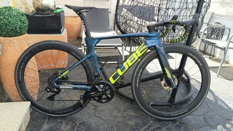 Used CUBE Litening Shimano Dura Ace Di2 2024 Road & Gravel, Green — image 8 of 11