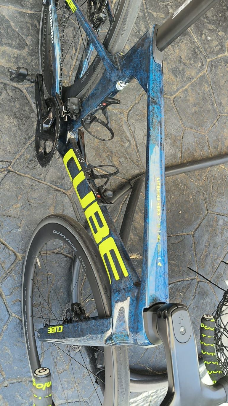 Used CUBE Litening Shimano Dura Ace Di2 2024 Road & Gravel, Green — image 7 of 11