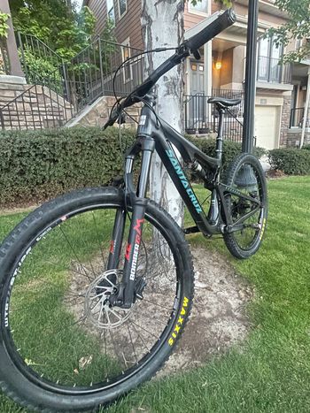 Used Santa Cruz Bronson SRAM X01 2017 Mountainbike, Black — image 9 of 16