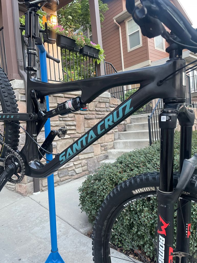 Used Santa Cruz Bronson SRAM X01 2017 Mountainbike, Black — image 4 of 16