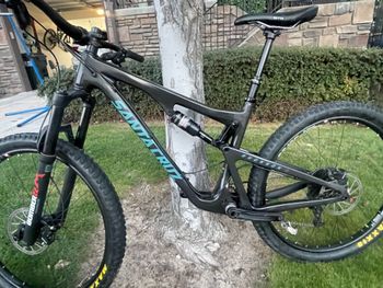 Used Santa Cruz Bronson SRAM X01 2017 Mountainbike, Black — image 10 of 16