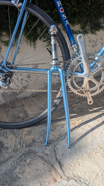 Brugt De Rosa Custom Campagnolo Super Record 1990 Road & Gravel — billede 7 af 17