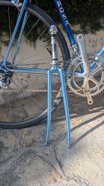 Tweedehands De Rosa Custom Campagnolo Super Record 1990 Road & Gravel — afbeelding 7 van 17