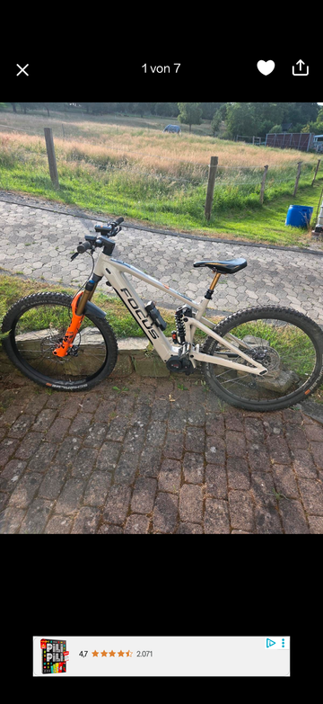 Used Focus SAM² 6.9 2022 2022 Mountainbike, Light Gray, 29 — image 2 of 5