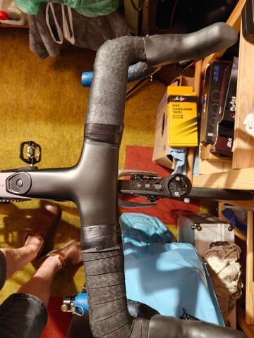 Gebrauchtes CUBE Attain Shimano 105 Di2 2025 Road & Gravel, Violett — Bild 9 von 10