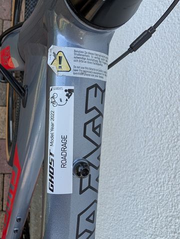 Used Ghost Road Rage Advanced 2022 2022 Road & Gravel, Light Gray — image 4 of 9