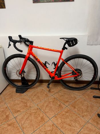 Used De Rosa Custom SRAM Force eTap AXS 2024 Road & Gravel, Orange — image 2 of 7