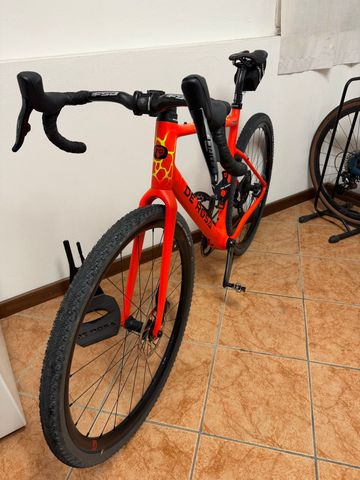 Used De Rosa Custom SRAM Force eTap AXS 2024 Road & Gravel, Orange — image 5 of 7