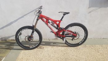 Gebrauchtes Foes HYDRO DH 2012 Mountainbike, Rot — Bild 2 von 6