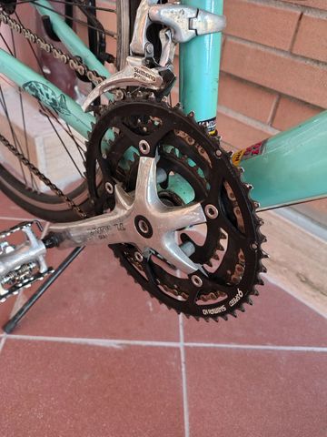 Used Bianchi Camaleonte Shimano Tiagra 2006 Road & Gravel, Green — image 3 of 23