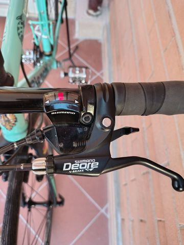Used Bianchi Camaleonte Shimano Tiagra 2006 Road & Gravel, Green — image 16 of 23