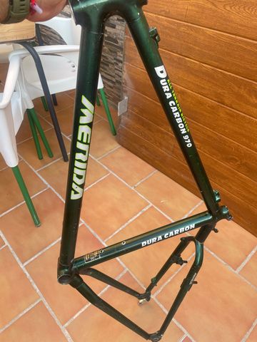 Gebrauchtes Dura carbón 970 Custom Frameset 1997 Mountainbike, Grün — Bild 3 von 7