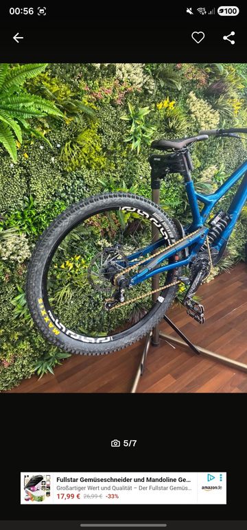 Gebrauchtes Commencal Supreme Dh4 2019 Mountainbike, Blau — Bild 2 von 4
