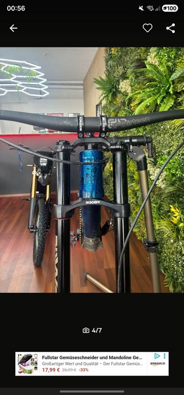 Gebrauchtes Commencal Supreme Dh4 2019 Mountainbike, Blau — Bild 1 von 4