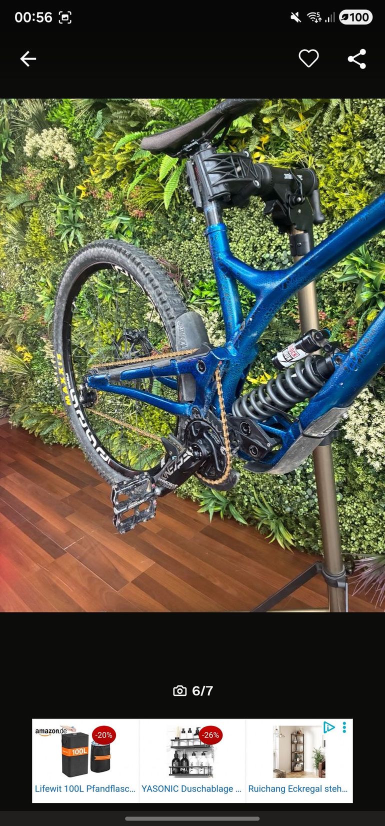 Brugt Commencal Supreme Dh4 2019 Mountainbike — billede 3 af 4