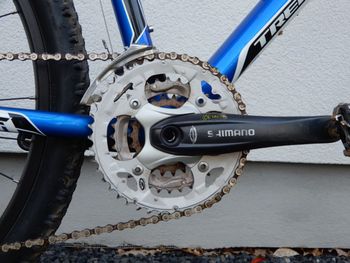 Trek Custom Shimano Deore 2001 Mountainbike usato, Blu — immagine 16 di 17