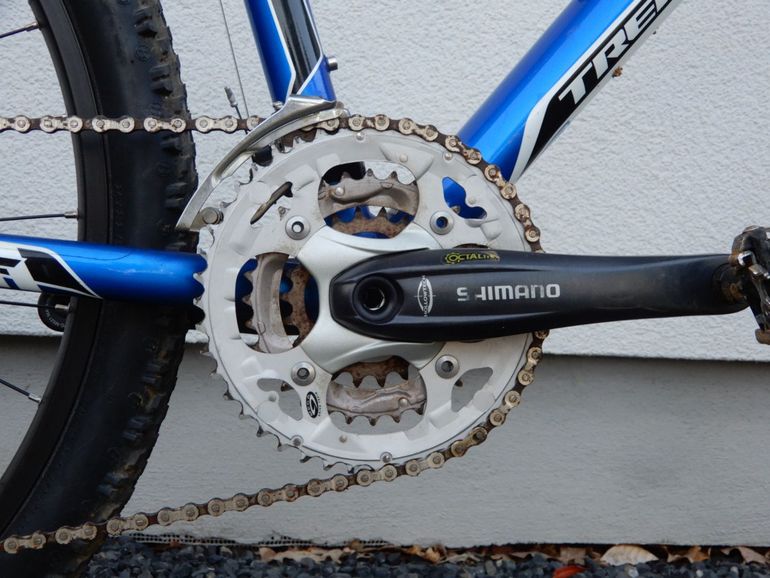 Trek Custom Shimano Deore 2001 Mountainbike usato, Blu — immagine 16 di 17