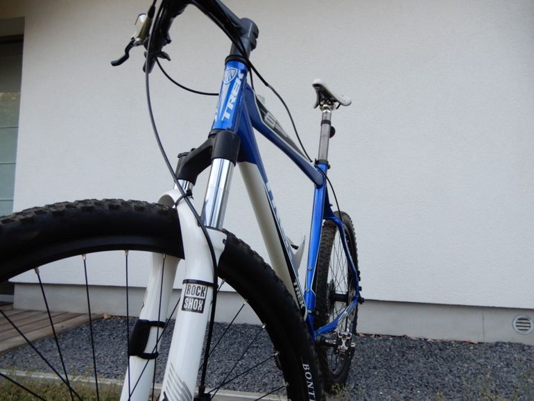 Trek Custom Shimano Deore 2001 Mountainbike usato, Blu — immagine 13 di 17