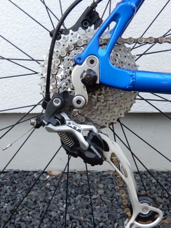 Trek Custom Shimano Deore 2001 Mountainbike usato, Blu — immagine 15 di 17