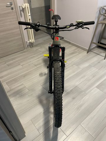 Used Haibike AllMtn 4 2022 2022 Mountainbike, Light Gray, 29 — image 3 of 14