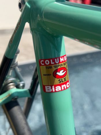 Gebrauchtes Bianchi Specialissima Campagnolo Record 1988 Road & Gravel, Blau — Bild 22 von 28
