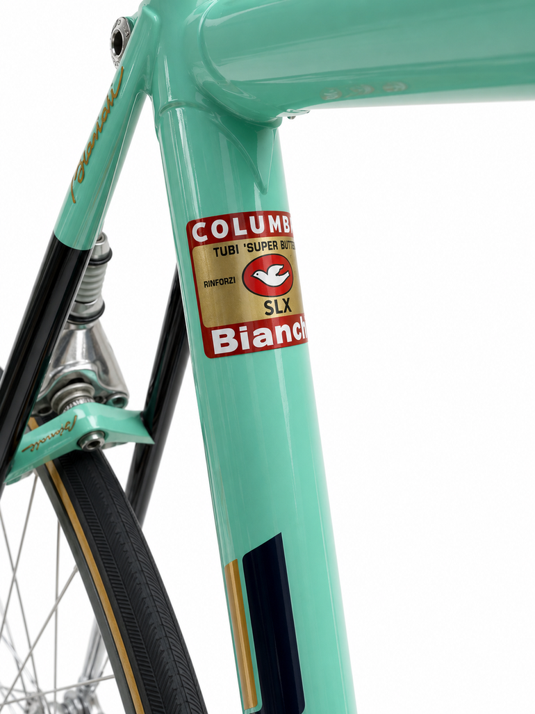 Gebrauchtes Bianchi Specialissima Campagnolo Record 1988 Road & Gravel, Blau — Bild 3 von 28