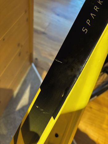 Scott Spark RC Comp 2022 2022 Mountainbike usato, Arancione — immagine 5 di 5
