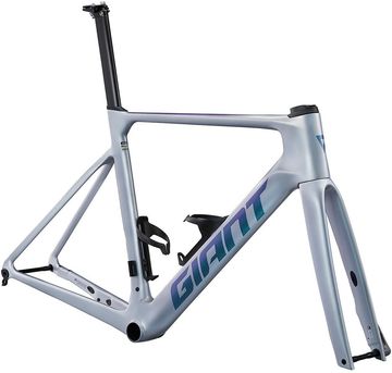 Used Giant Propel Advanced 1 2023 Frameset 2023 Road & Gravel, Light Gray — image 2 of 13