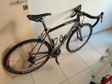 Gebrauchtes Specialized Tarmac SRAM Force 2014 2014 Road & Gravel, Hellgrau — Bild 2 von 25