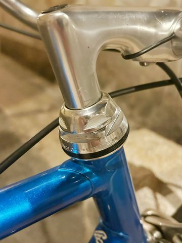 Used Vetta Custom Campagnolo Record 1990 Road & Gravel, Blue — image 7 of 7