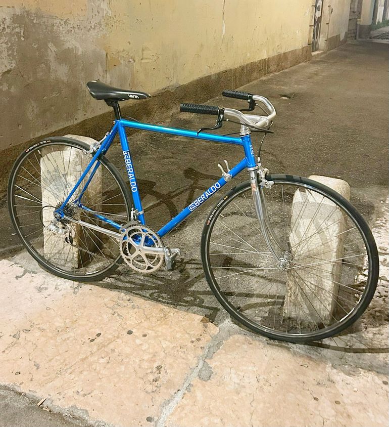 Vetta Custom Campagnolo Record 1990 Road & Gravel usato, Blu — immagine 2 di 7