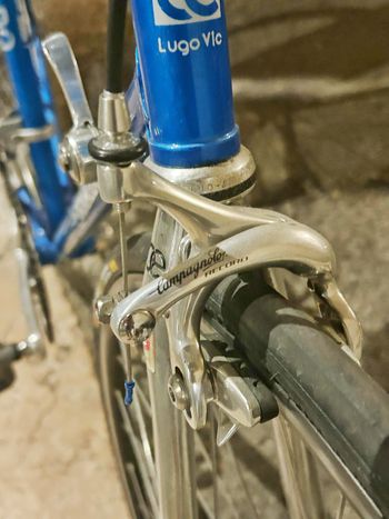 Vetta Custom Campagnolo Record 1990 Road & Gravel usato, Blu — immagine 5 di 7