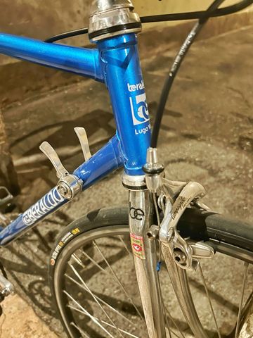 Used Vetta Custom Campagnolo Record 1990 Road & Gravel, Blue — image 6 of 7