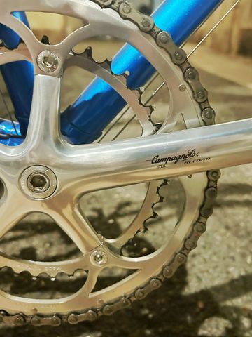 Used Vetta Custom Campagnolo Record 1990 Road & Gravel, Blue — image 4 of 7
