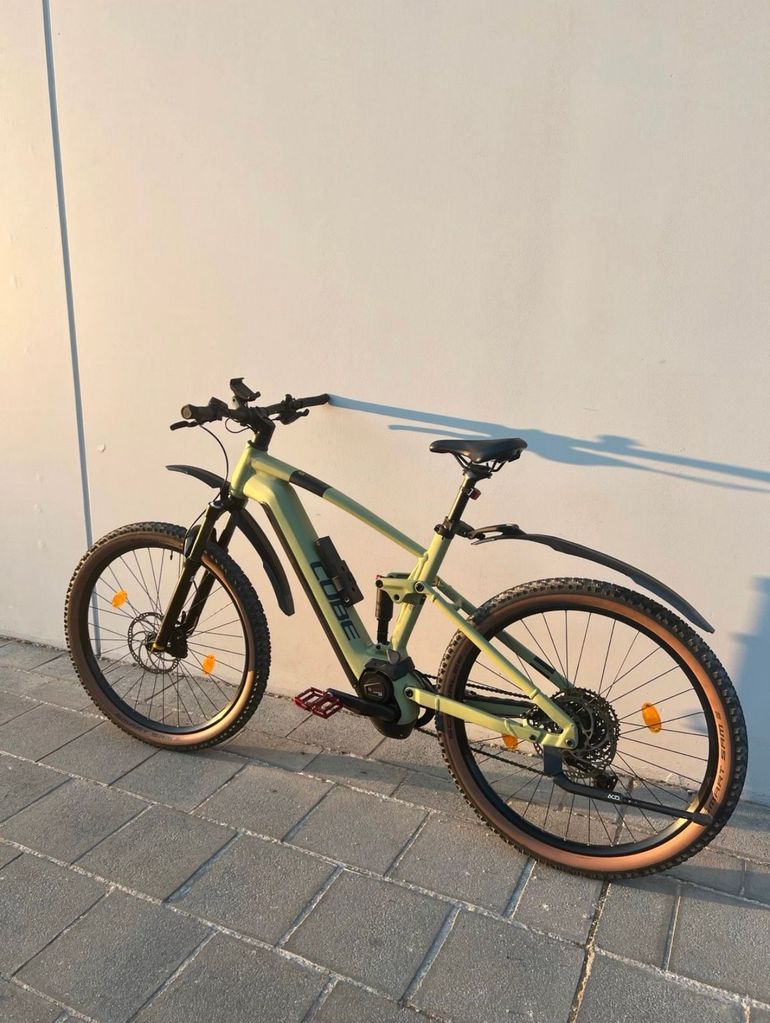 Gebrauchtes CUBE Stereo Shimano CUES 2024 Mountainbike, Grün — Bild 3 von 17