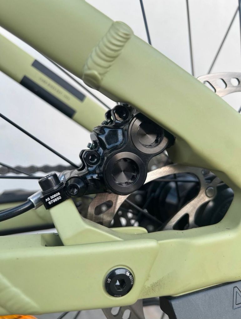 Gebrauchtes CUBE Stereo Shimano CUES 2024 Mountainbike, Grün — Bild 13 von 17